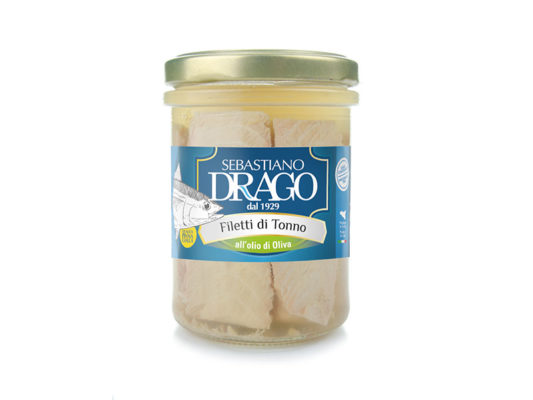 Filetti di Tonno DRAGO 300 GR VASO