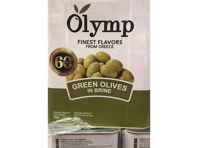 Olive verdi GRECHE KOLOSSAL KG.5