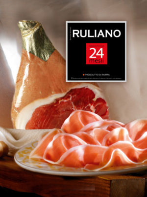 Prosciutto Crudo PARMA RULIANO 24 MESI TOP Q.